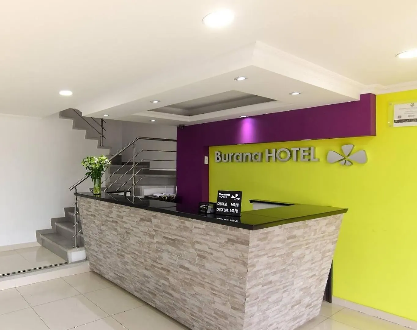 Hotel Burana location